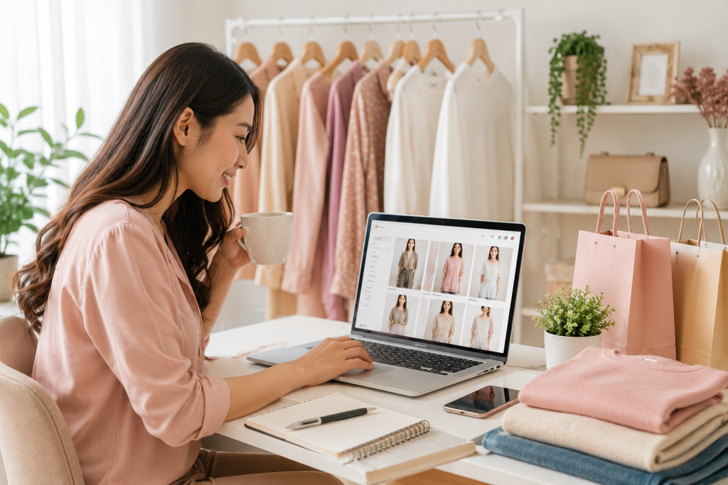 Wanita Memilih Fashion wanita